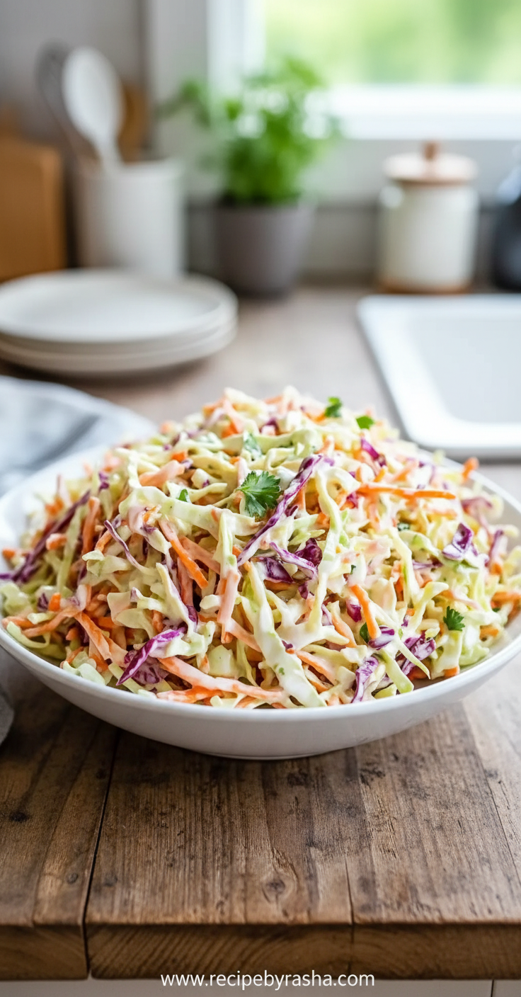 Classic Homemade Coleslaw Recipe: Creamy & Crunchy Side Dish for Gatherings 4 classic-homemade-coleslaw-recipe-with-creamy-dressing-and-veggies_feature