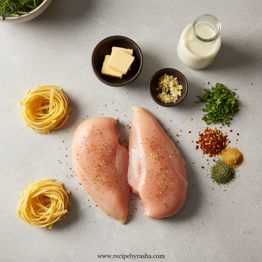 Cowboy Butter Chicken Linguine: Creamy Western-Style Pasta Dinner 2 Ingredients for cowboy butter chicken linguine