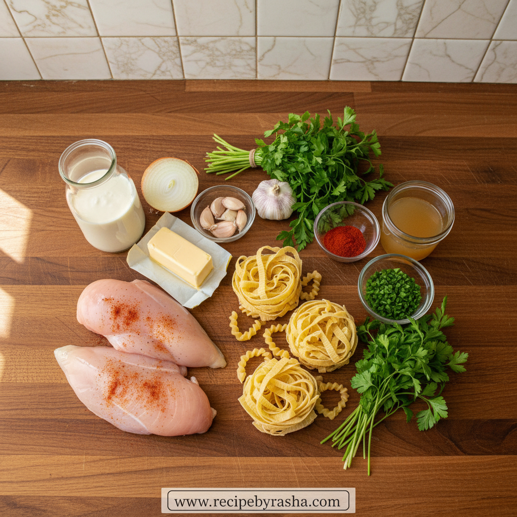 Cowboy Butter Chicken Pasta: Easy Creamy Western Dinner Recipe 2 Ingredients for cowboy butter chicken pasta