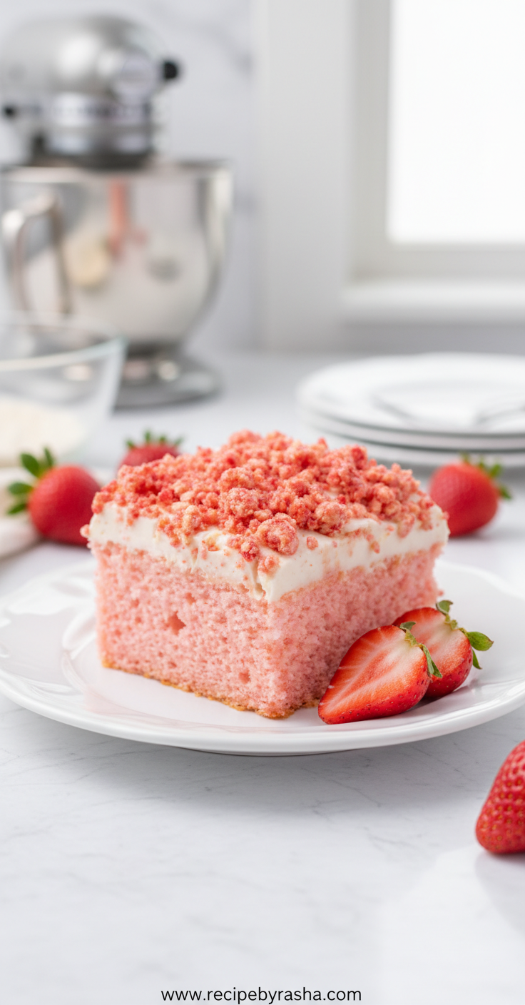 easy-strawberry-crunch-cake-recipe--tastes-like-childhood--_feature