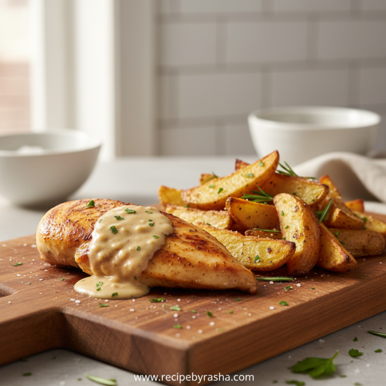 high-protein-creamy-garlic-chicken---crispy-potatoes_feature