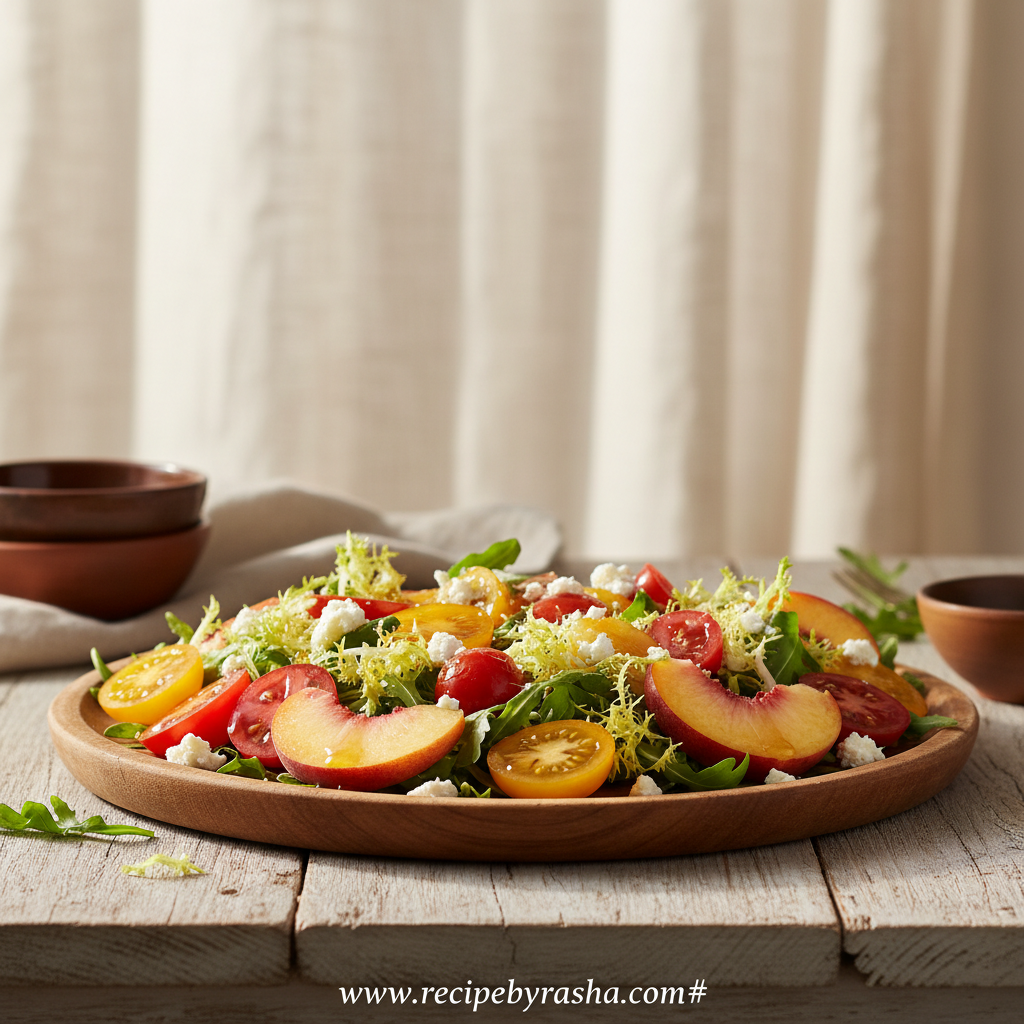 peach-salad-with-heirloom-tomatoes---summer-dinner-recipes---salad-recipes_feature